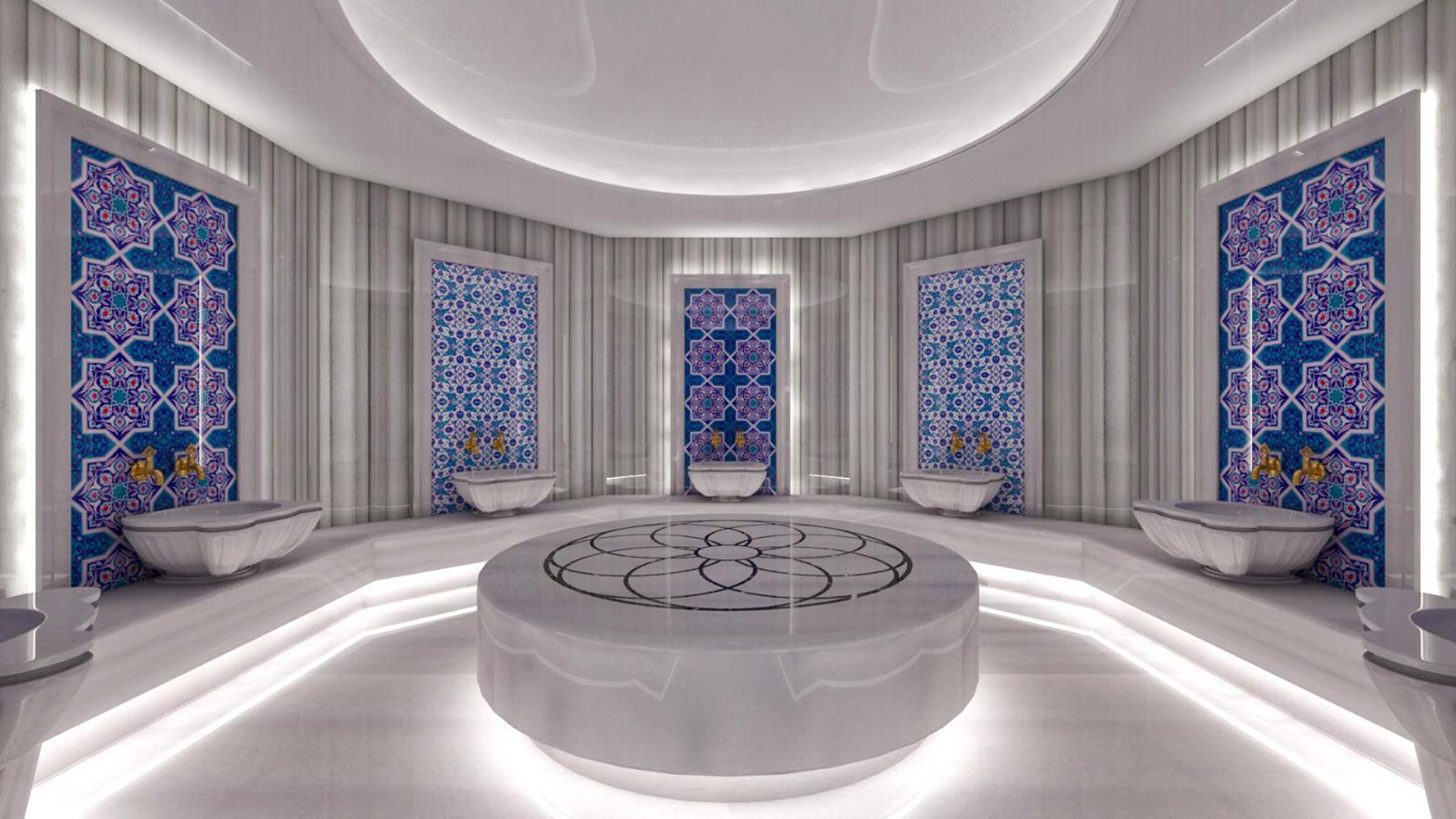 Türk Hamamı Tasarımı, İmalatı